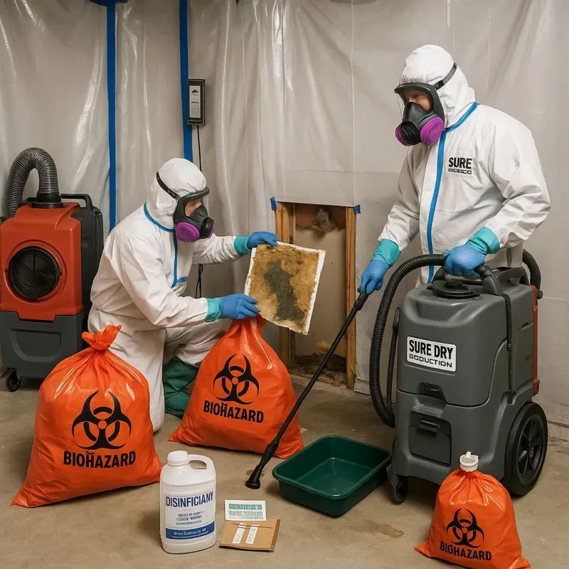 Contaminated Water Handling Protocols process in Spring Valley, WI